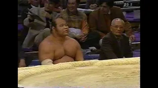 平成15年西幕下五枚目九州場所（引退場所） 戦闘竜 vs 安壮富士