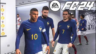EA Sports FC 24 France vs Croatie PS5 Difficulté Ultime