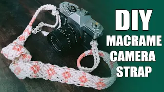 DIY Macrame Camera Strap or Belt Tutorial by LIT decor