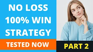 BEST SCALPING STRATEGY  Hedging Forex Strategy  100% Win Rate Strategy  TESTED NOW   Part 2