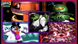 Donkey Kong Country 3: Dixie's Double Trouble: All Boss Encounters - No Damage!