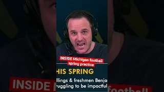 Michigan Football STRUGGLING At Running Back This Spring | @chatsports w/ James Yoder