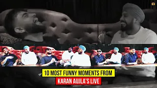 10 Most Funny Moments From KARAN AUJLA's Live Video