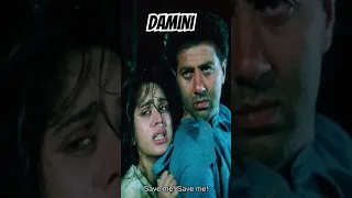 Dhansu Entry #meenakshiseshadri in #Damini #Sunnydeol entry scene