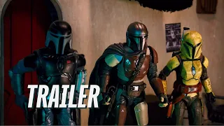 Star Wars Animation Trailer: Droids vs. Mandos #animation #stopmotion #blackseries