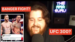 The MMA Guru REACTS to Max Holloway CALLING OUT Justin Gaethje for the BMF Title?