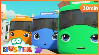 ABC Phonics Song | Go Buster | Baby Cartoon | Kids Video | ABCs and 123s