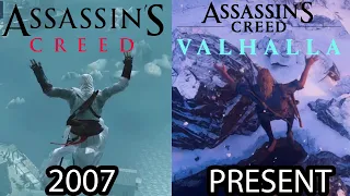 I jumped off the highest point in every Assassin's Creed