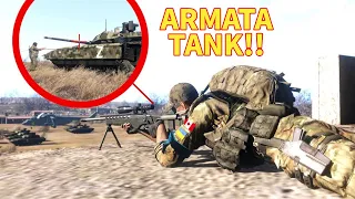 Canadian Sniper Steals Russian T-14 Armata Tank! | ARMA 3 | 4K Re-edit