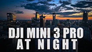 DJI Mini 3 Pro - NIGHT CINEMATIC footage #djicinematic #djimini3pro