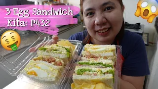 EGG SANDWICH Recipe pang Negosyo