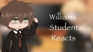 Williams Students React To Him //GachaClub// Moriarty The Patriot. Реакция Студентов Уильяма на него