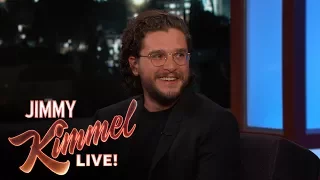 Jimmy Kimmel's Three-Year-Old Daughter Has a Crush on Kit Harington