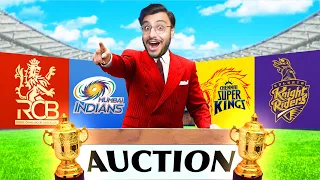 I DID THE MINI IPL PLAYER AUCTION (SPL 2)