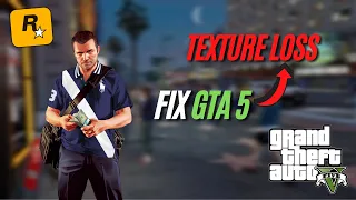 How to Fix GTA 5 Texture Loss | Fix GTA 5 Roads & Building Disappear 👈
