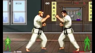 Karate Master Knock Down Blow gameplay
