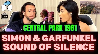 First Time Hearing Simon & Garfunkel The Sound of Silence Central Park 1981 Reaction - TRULY POETIC!