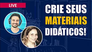 🔴 COMO CRIAR SEUS PRÓPRIOS MATERIAIS DIDÁTICOS | Live com Daphne Walder 💻😍✅