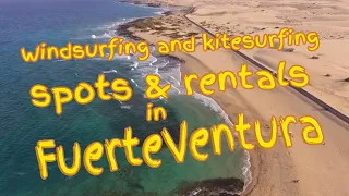 SufScanner - Review Fuerteventura windsurfing and kitesurfing spots and rentals