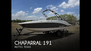 [UNAVAILABLE] Used 2018 Chaparral 191 Suncoast Deluxe in Hutto, Texas