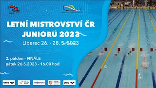 LMČR juniorů 2023 - pátek 16:00 - Finále