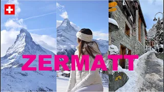 Zermatt Switzerland Winter December 2022 4K - Best Thing To Do During Winter | MpeGorgeousPlaces.com