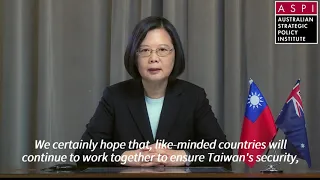 Taiwan 'on front lines of freedom' after Hong Kong crackdown, says president