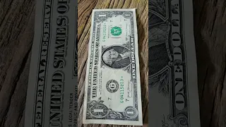 Редкая $1 банкнота