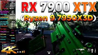 Call of Duty Warzone 2.0 | Ryzen 9 7950X3D + RX 7900 XTX 24GB (4K Max Settings AMD FSR OFF)