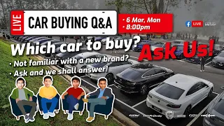 Weekly LIVE Car Buying Q&A | Evomalaysia.com (6/3/2023)