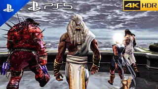 (PS5) Gods vs Titans & Kratos Fight on Mount Olympus | ULTRA Graphics [4K 60FPS HDR]God of War