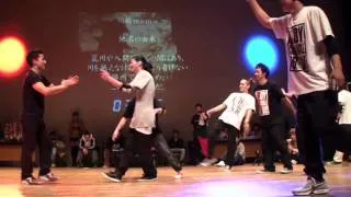 全人舞 2012 FINAL Mortal spin cool nation VS BODY CARNIVAL