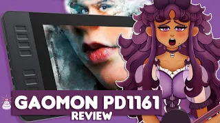 Is the Gaomon PD1161 worth it? | Beginner drawing monitor review & speedpaint!