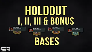 War Commander | Holdout X I, II, III & Bonus Bases | 20 Nov 2020