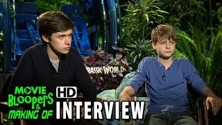 Jurassic World (2015) Official Movie Interview - Nick Robinson & Ty Simpkins