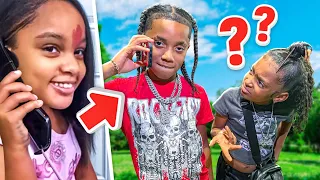 GIRL CATCHES HER CRUSH ON THE PHONE WITH HER BEST FRIEND😩💔 | MY CRUSH EP.7