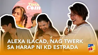 Alexa Ilacad, pinag TWERK ni Direk Cathy sa "Toss Coin"