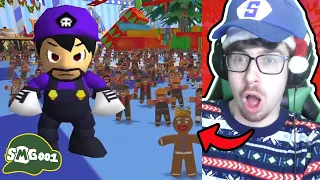 SMG4: Christmas Wars Reaction! | GINGERBREAD ARMY!!! | SMG001