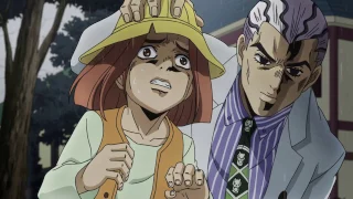 JJBA  Diamond is Unbreakable - Kira Reveals His Own Name