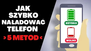 Jak szybko naładować telefon ? 5 sposobów na szybsze ładowanie telefonu