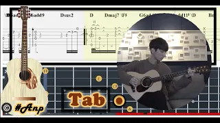 Guitar Tab (Kenshi Yonezu 米津玄師) Lemon - Sungha Jung | OST Fingerstyle Tutorial Sheet Lesson #Anp