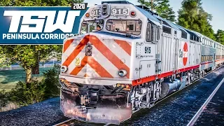 TRAIN SIM WORLD 2020 #1: Mit dem DIESEL-Zug auf dem Peninsula Corridor | TSW San Francisco