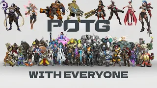 Getting POTG with EVERYONE in Overwatch