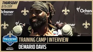 Demario Davis from Day 1 of Saints-Chargers Joint Training Camp Practice | New Orleans Saints