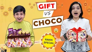 GIFT vs CHOCOLATE | Rakhi Special Video | Festival Celebration | Aayu and Pihu Show