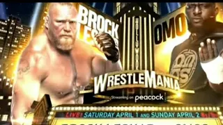 BROCK LESNAR VS OMOS CUSTOM PROMO 💥💥💥💢💢💢💯💯💯