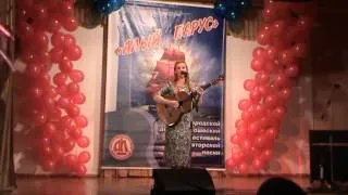 Галина Хомчик на фестивале "Алый парус" в Волгограде