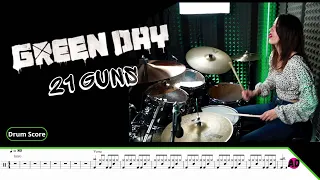 Green Day - 21 Guns - Drum Cover (Drum Score)