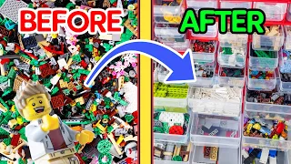 The Process For Organising LEGO Bricks PROPERLY For The First Time