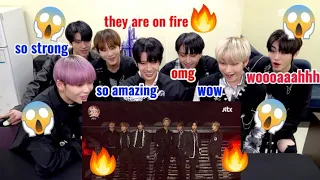 ENHYPEN reaction to BTS 'Dionysus' performance [fanmade]